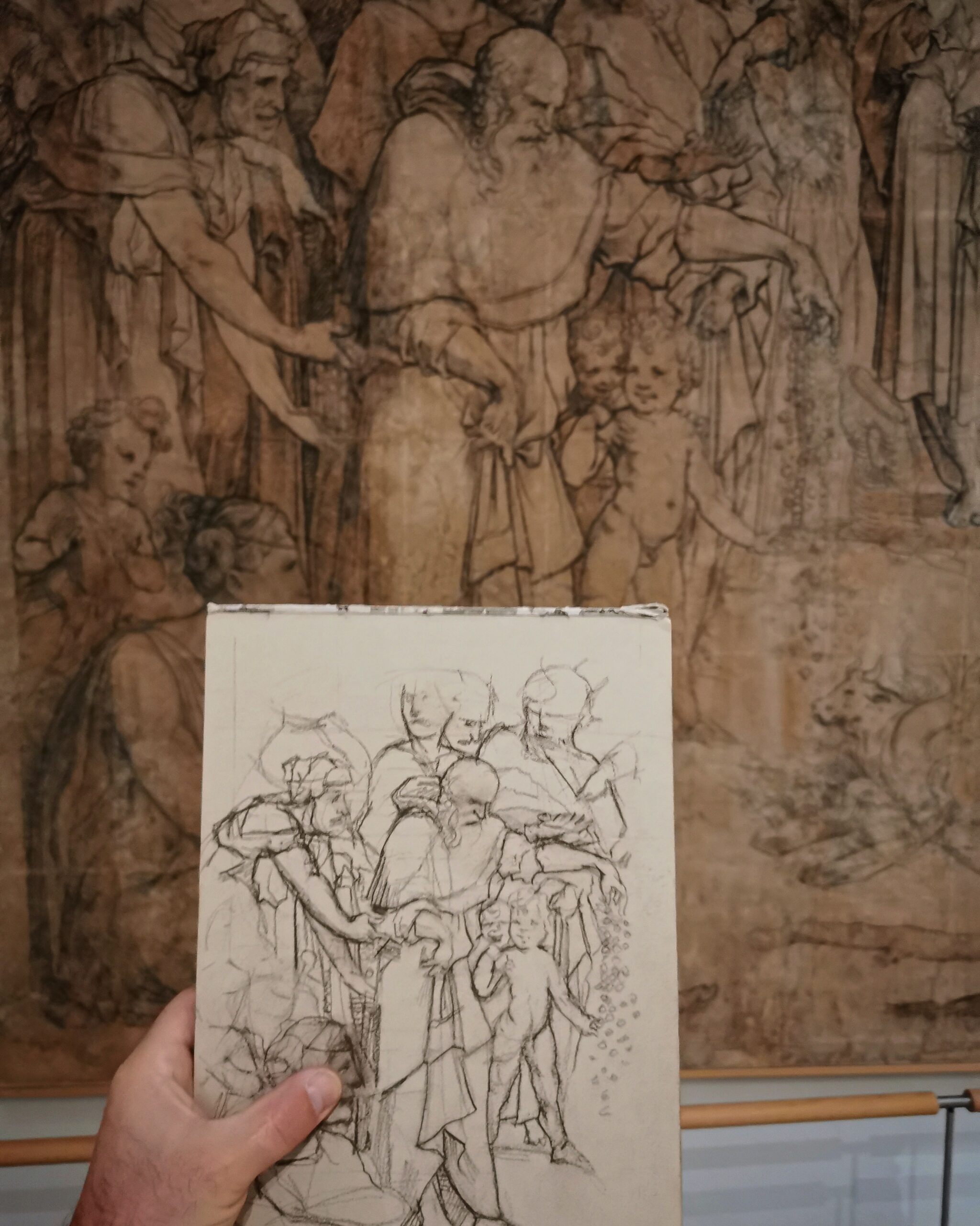 "Aaron making the golden calf" - Domenico di Pace detto "il Beccafumi" - 1529/31 - Pinacoteca Nazionale di Siena